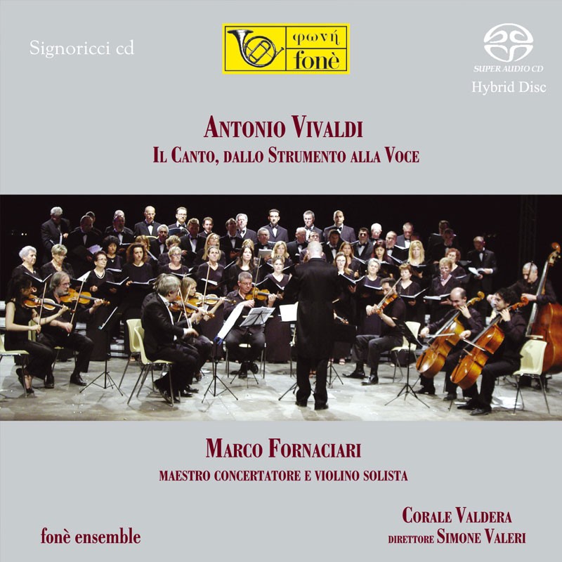 Marco Fornaciari, Fone Ensemble – Vivaldi: Il Canto, dallo Strumento alla Voce (2008) SACD ISO + DSF DSD64 + Hi-Res FLAC
