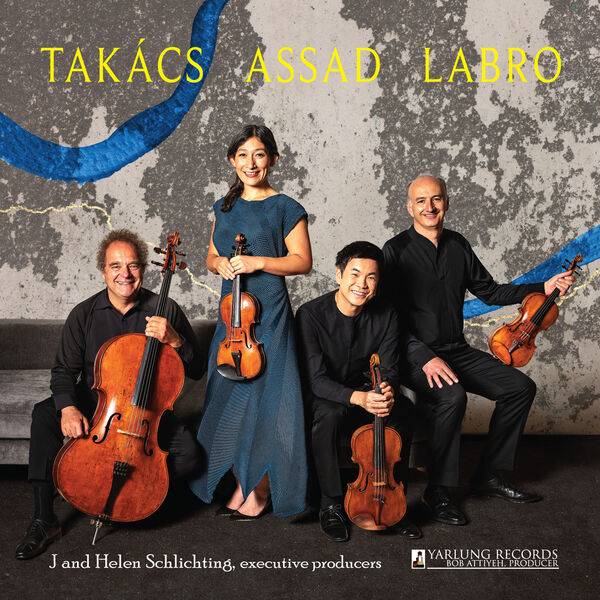 Takács Quartet, Clarice Assad, Julien Labro - Takacs Assad Labro (2024) [FLAC 24bit/88,2kHz] Download