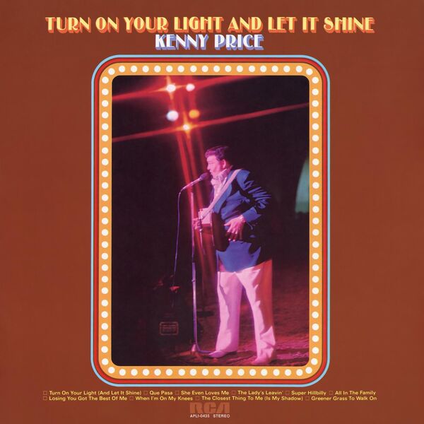 Kenny Price - Turn On Your Light And Let It Shine (1974/2024) [FLAC 24bit/192kHz] Download