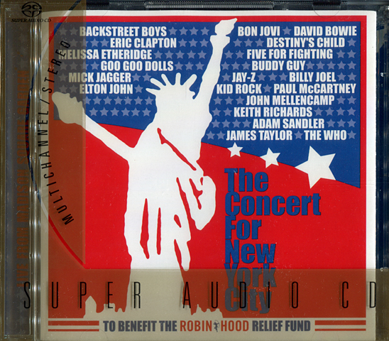 Various Artists – The Concert For New York City (2x SACD, 2001) MCH SACD ISO + DSF DSD64 + Hi-Res FLAC