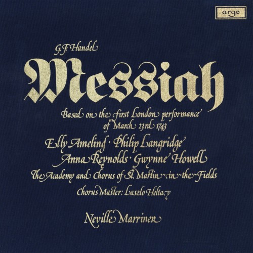 Academy of St. Martin in the Fields, Sir Neville Marriner – Handel: Messiah (1976/2024) [FLAC 24 bit, 48 kHz]