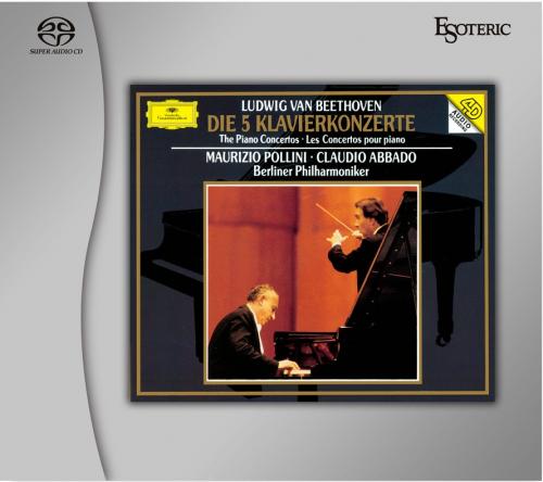 Maurizio Pollini, Berliner Philharmoniker, Claudio Abbado – Beethoven: The Piano Concertos (1994/2021) DSF DSD64