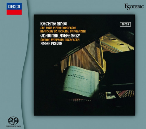 Vladimir Ashkenazy, London Symphony Orchestra, André Previn – Rachmaninov: The Four Piano Concertos (1970-1971) (2023 SACD ISO