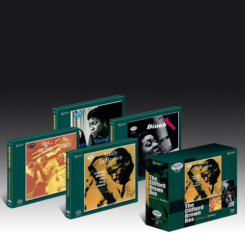 Clifford Brown, Sarah Vaughn, Dinah Washington, Max Roach – The Clifford Brown Box [4 SACDs] (1954-1955/2020) SACD ISO