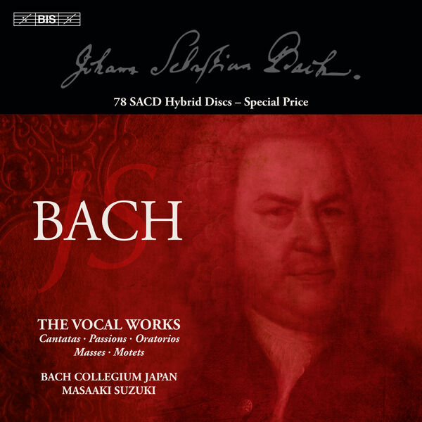 Bach Collegium Japan & Masaaki Suzuki  – J.S. Bach – The Vocal Works (2024) [Official Digital Download 24bit/96kHz]