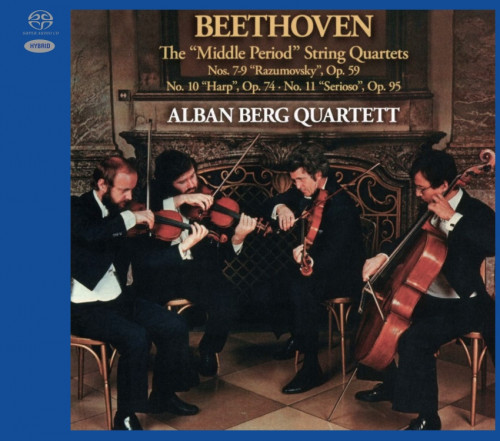 Alban Berg Quartet – Beethoven: The ‘Middle Period’ String Quartets [2 SACDs] (1978-1979/2022) SACD ISO