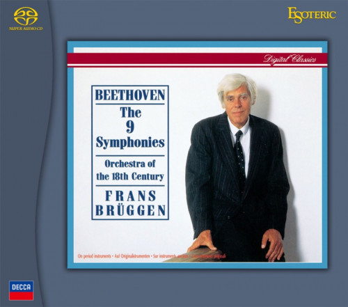 Orchestra of the 18th Century, Frans Brüggen – Beethoven: The 9 Symphonies [5 SACDs] (1984-1992/2020) SACD ISO