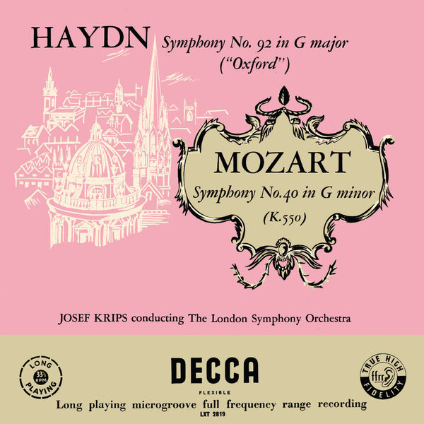 London Symphony Orchestra – Mozart: Symphony No. 40; Haydn: Symphony No. 92 (1954/2024) [Official Digital Download 24bit/48kHz]