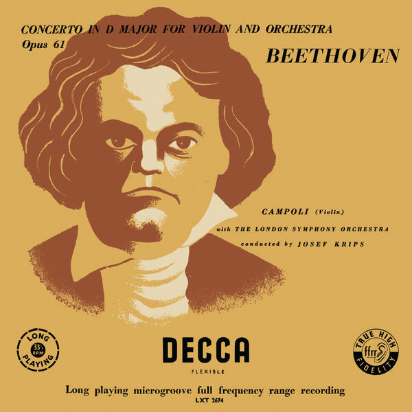 Alfredo Campoli – Beethoven: Violin Concerto (1952/2024) [Official Digital Download 24bit/48kHz]