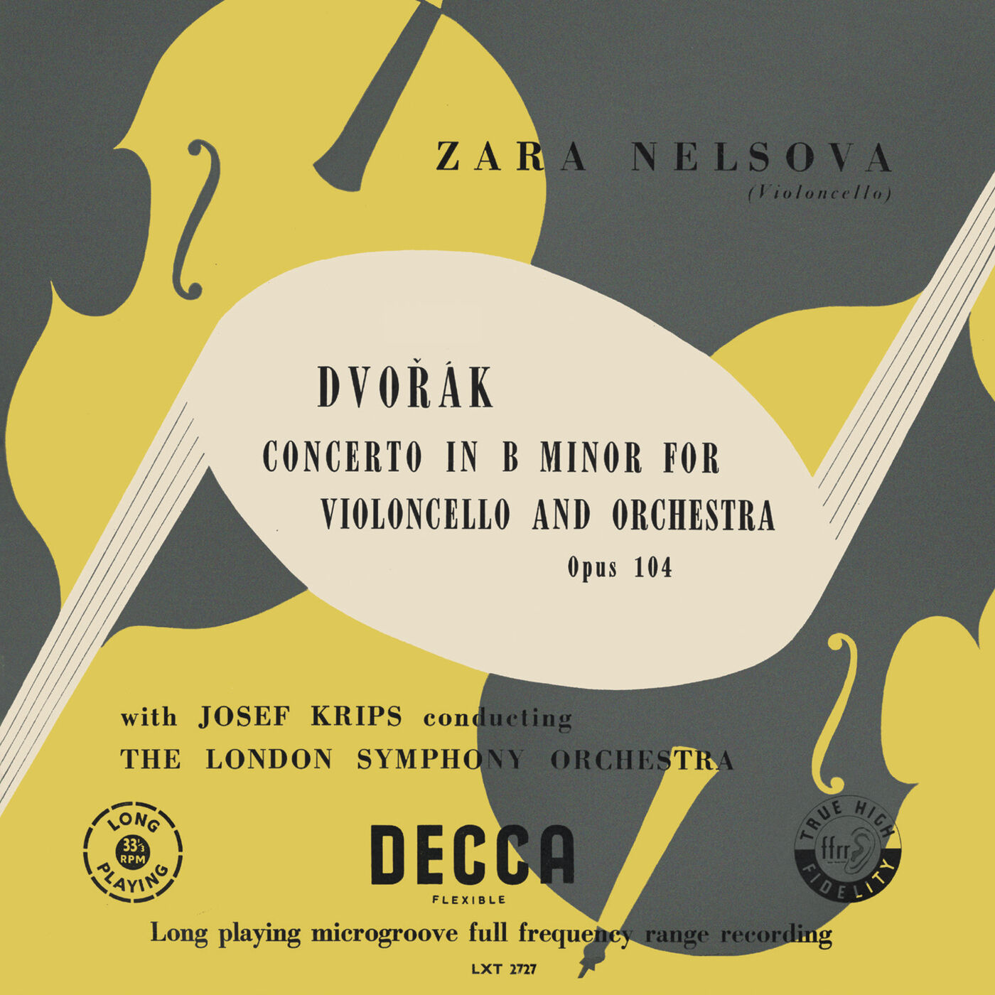 Zara Nelsova – Dvořák: Cello Concerto (1952/2024) [Official Digital Download 24bit/48kHz]