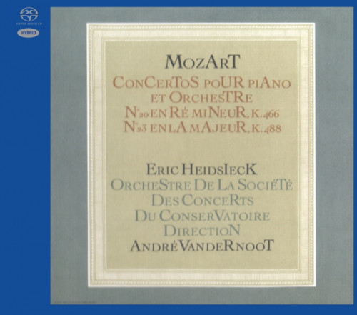 Eric Heidsieck, André Vandernoot – Mozart: Piano Concertos Nos. 20, 21, 23, 24, 25 & 27 [3 SACDs] (1957-1960/2018) SACD ISO