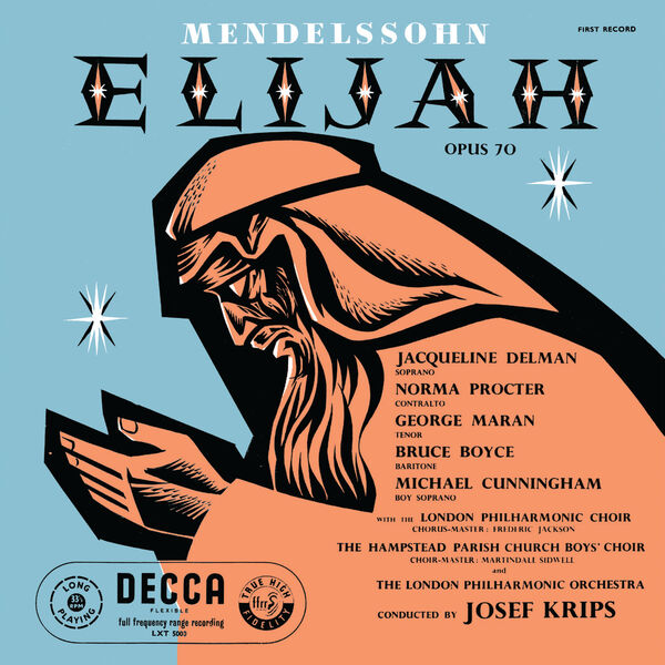 Wiener Philharmonic Orchestra – Mendelssohn: Elijah (1955/2024) [Official Digital Download 24bit/48kHz]