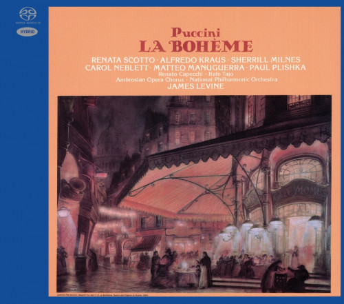 National Philharmonic Orchestra, James Levine  – Puccini: La Bohème [2 SACDs] (1979-2019/2019) SACD ISO
