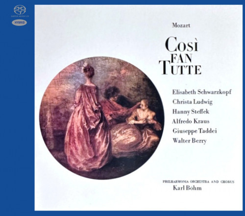 Philharmonia Orchestra & Chorus, Karl Böhm – Mozart: Cosi Fan Tutte [3 SACDs] (1962/2021) SACD ISO