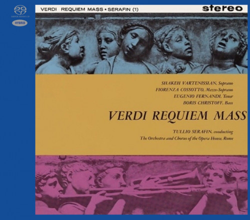Orchestra del Teatro Dell'Opera di Roma, Tullio Serafin - Verdi: Messa da Requiem [2 SACDs] (1959/2022) SACD ISO