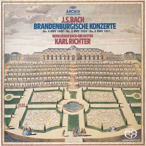 Münchner Bach-Orchester, Karl Richter - Bach: Brandenburg Concertos 4, 5 & 6 (1967/2016) SACD ISO