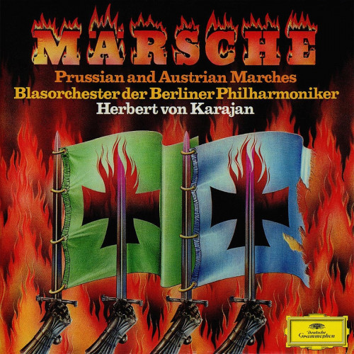Blasorchester der Berliner Philharmoniker, Herbert von Karajan - Märsche: Prussian and Austrian Marches (1973/2017) SACD ISO