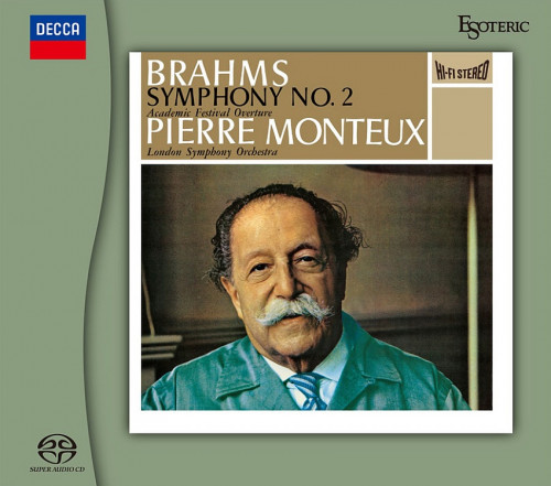 London Symphony Orchestra, Pierre Monteux – Brahms: Symphony No. 2, Academic Festival Overture, Tragic Overture (1962/2024) SACD ISO