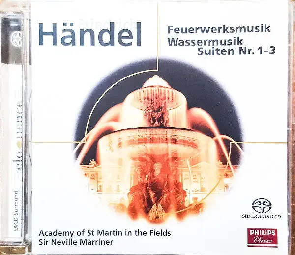 Academy of St. Martin in the Fields, Sir Neville Marriner - Handel: Feuerwerksmusik & Wassermusik (1980) [Reissue 2005] MCH SACD ISO + DSF DSD64 + Hi-Res FLAC