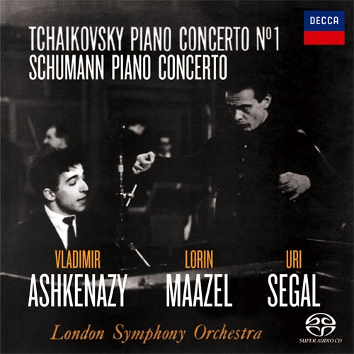 Vladimir Ashkenazy, London Symphony Orchestra, Lorin Maazel, Uri Segal – Tchaikovsky: Piano Concerto No. 1 – Schumann: Piano Concerto (1963-1977/2011) SACD ISO