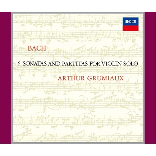 Arthur Grumiaux – Bach: Sonatas and Partitas for Violin Solo [2 SACDs] (1960-1961/2021) SACD ISO