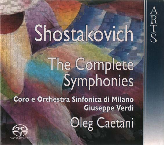 Coro e Orchestra Sinfonica di Milano Giuseppe Verdi, Oleg Caetani – Shostakovich: The Complete Symphonies [10 SACDs] (2008) MCH SACD ISO