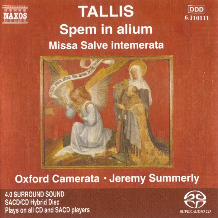 Oxford Camerata, Jeremy Summerly – Tallis: Spem In Alium (2005) MCH SACD ISO + DSF DSD64 + Hi-Res FLAC