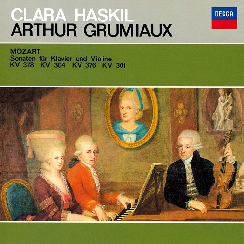 Clara Haskil, Arthur Grumiaux – Mozart: Violin Sonatas K.378, 304, 376 & 301 (1958/2021) SACD ISO